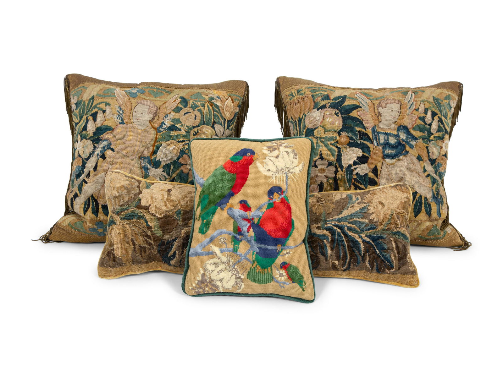 Three Continental Tapestry Pillows (1 of 5)