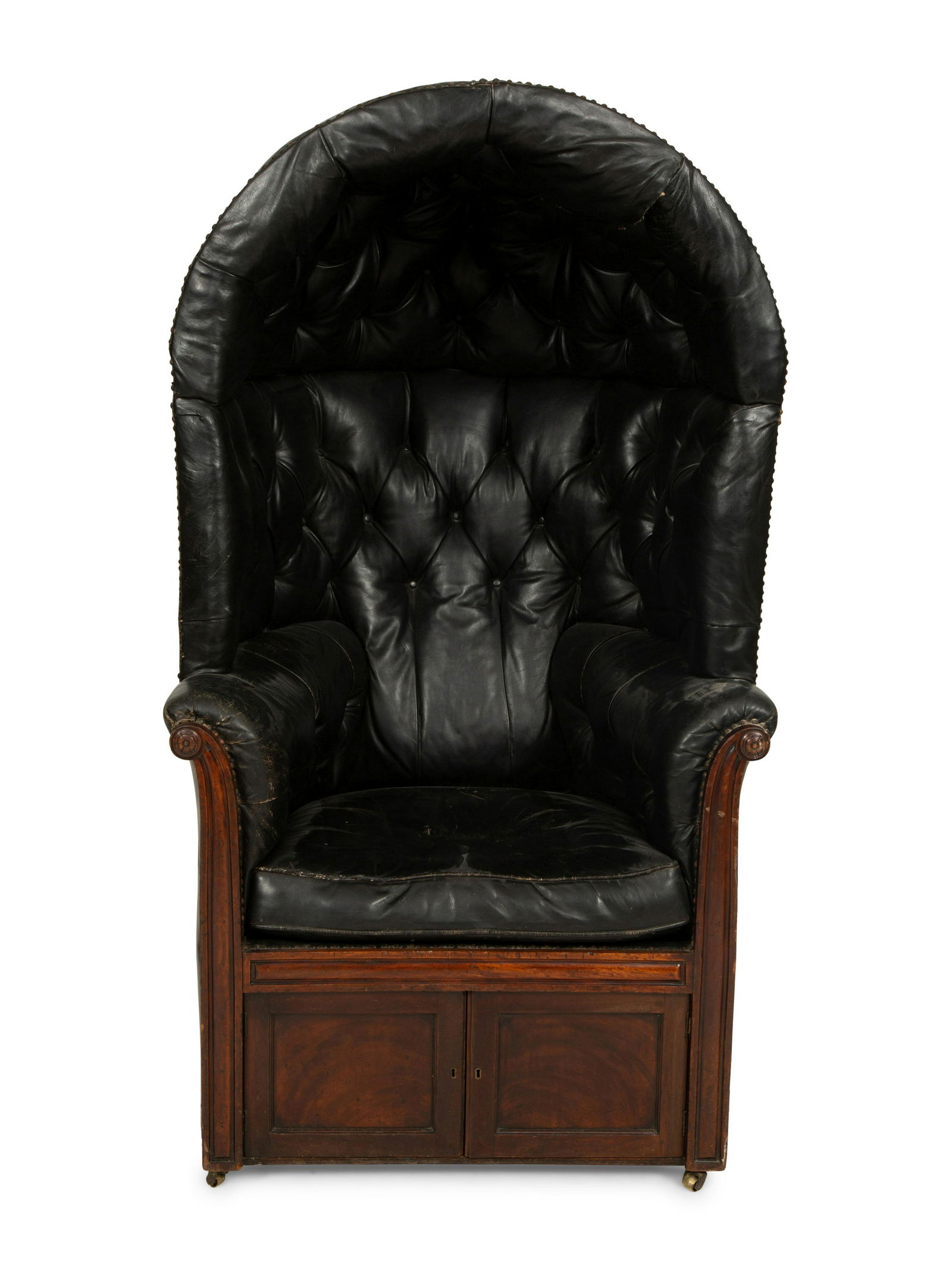 A George III Leather Porter Chair (1 of 4)