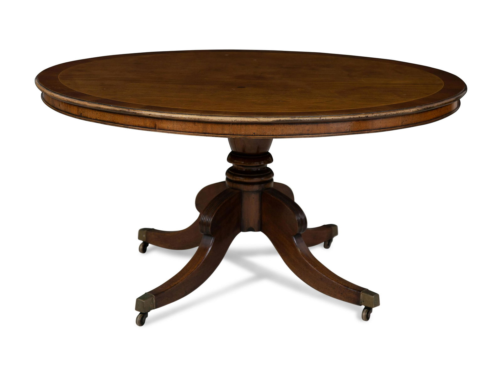 A Georgian Style Mahogany Tilt-Top Dining Table (1 of 4)