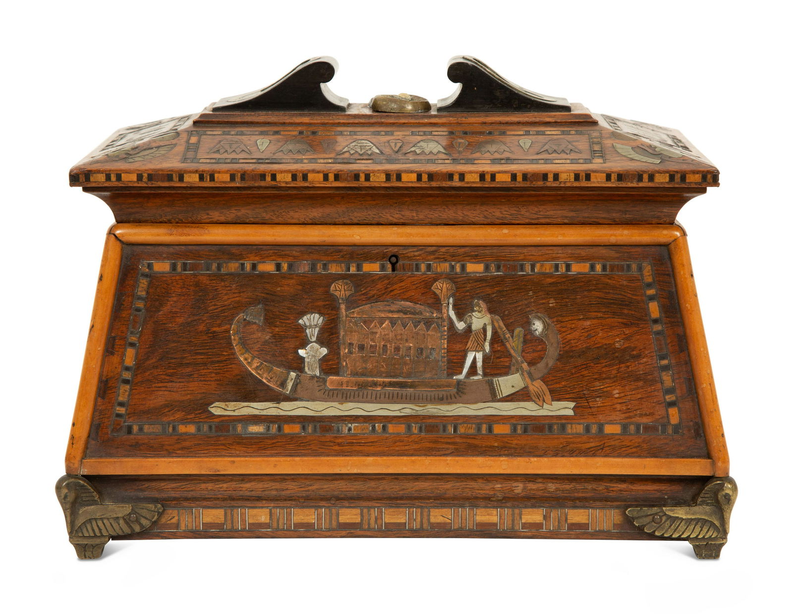 An Egyptian Revival Table Casket (1 of 6)