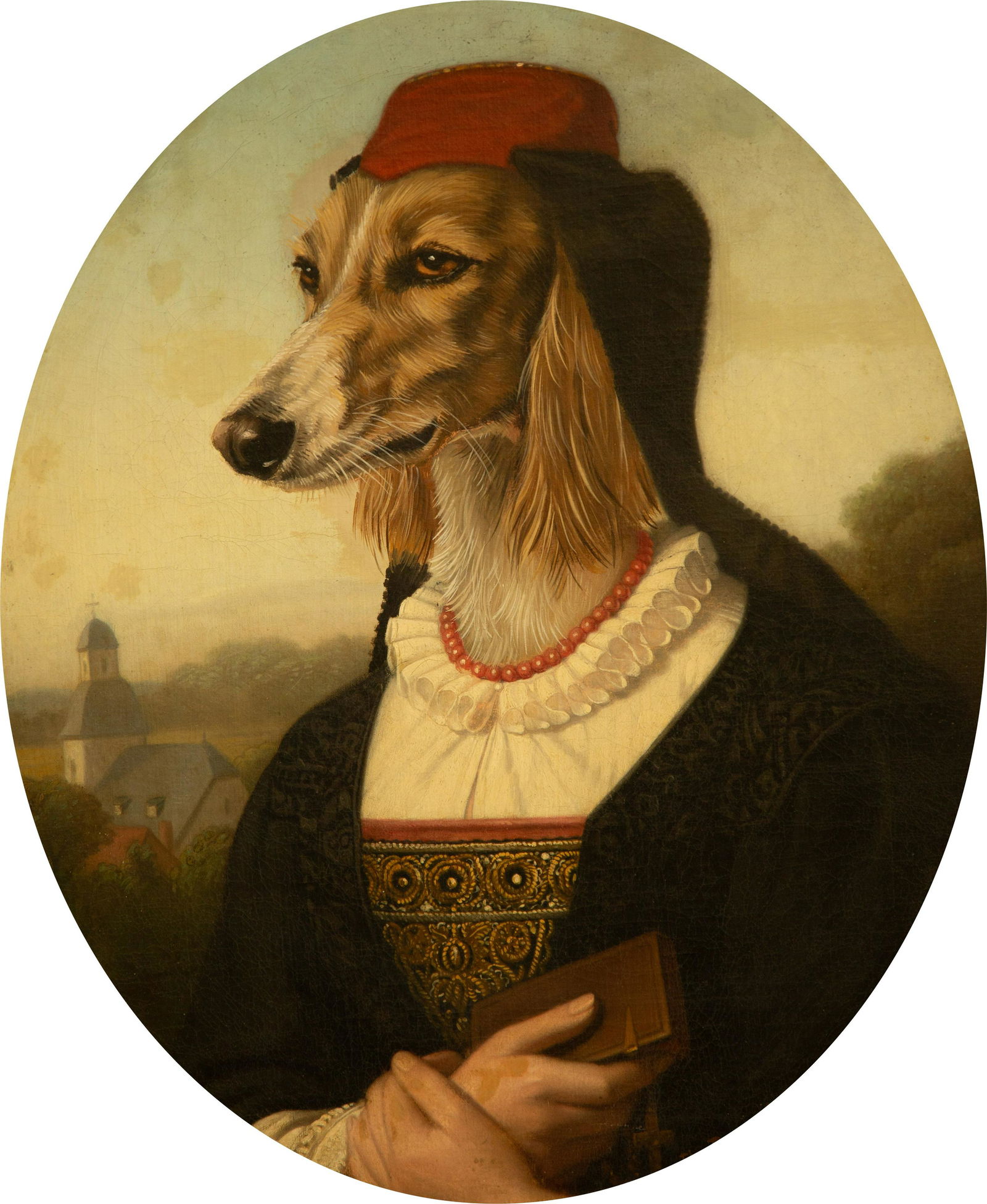 Thierry Poncelet  (Belgian, b. 1946) A Renaissance Setter (1 of 3)