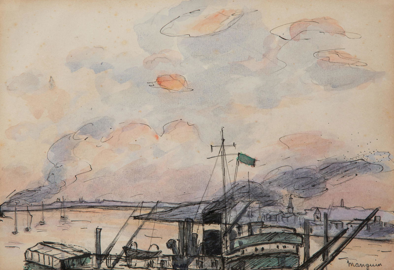 Henri Manguin (French, 1874-1949) Anvers (1 of 4)