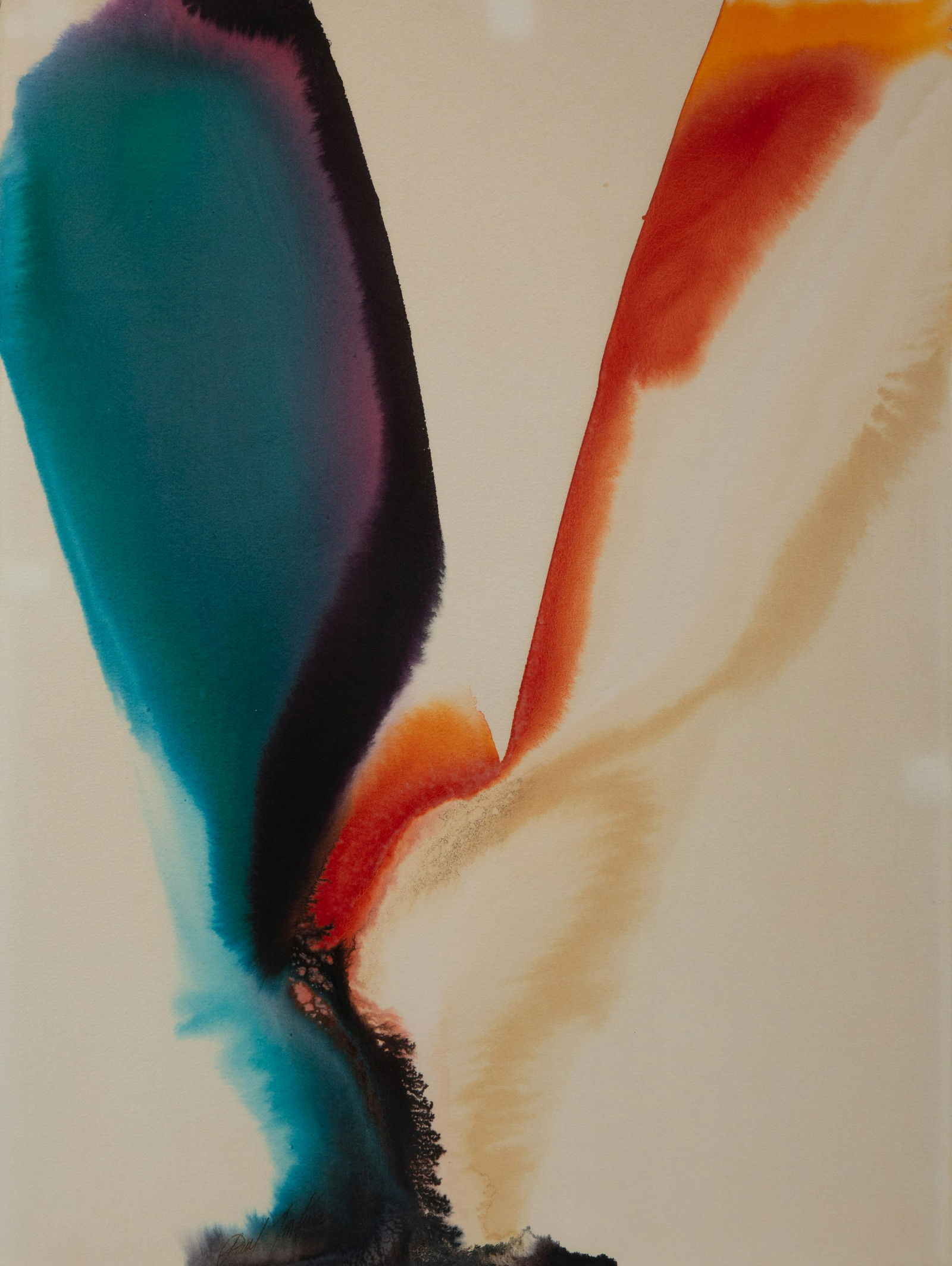 Paul Jenkins (American, 1923-2012) Phenomena Constant V, 1975 (1 of 5)