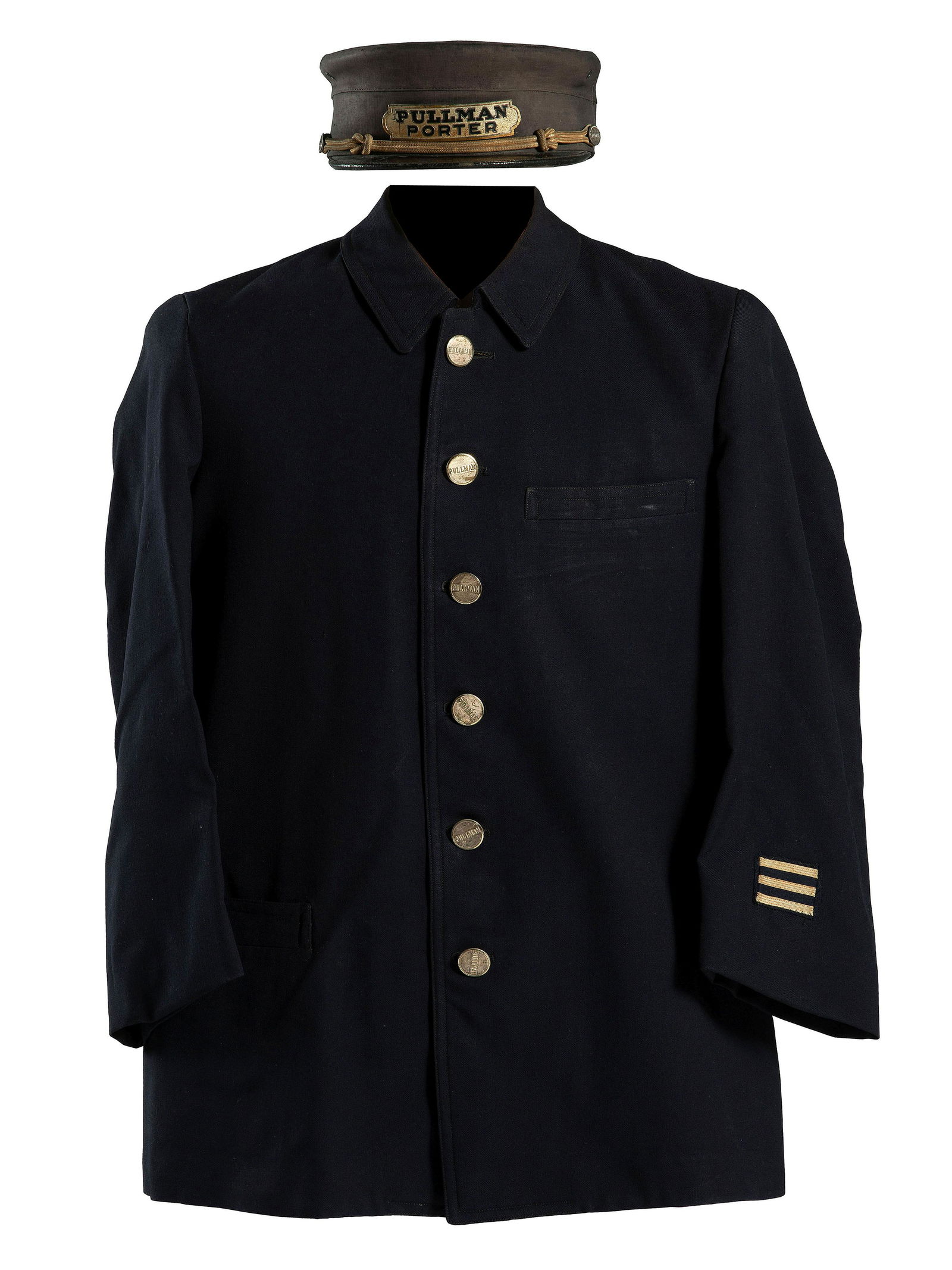 [OCCUPATIONAL]. Pullman Porter uniform jacket and hat.   (1 of 9)