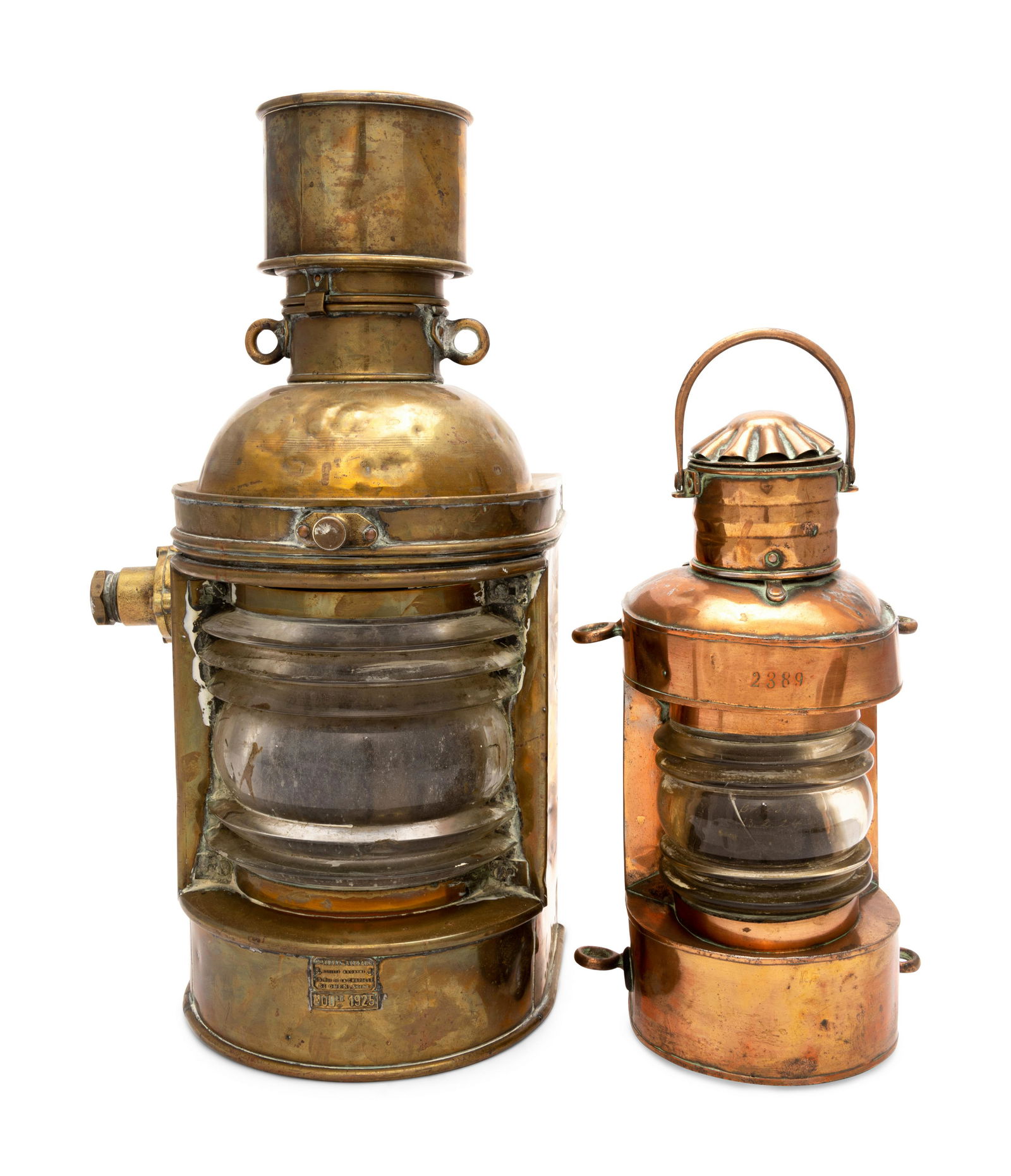 Two French Railroad Lanterns (1 of 6)