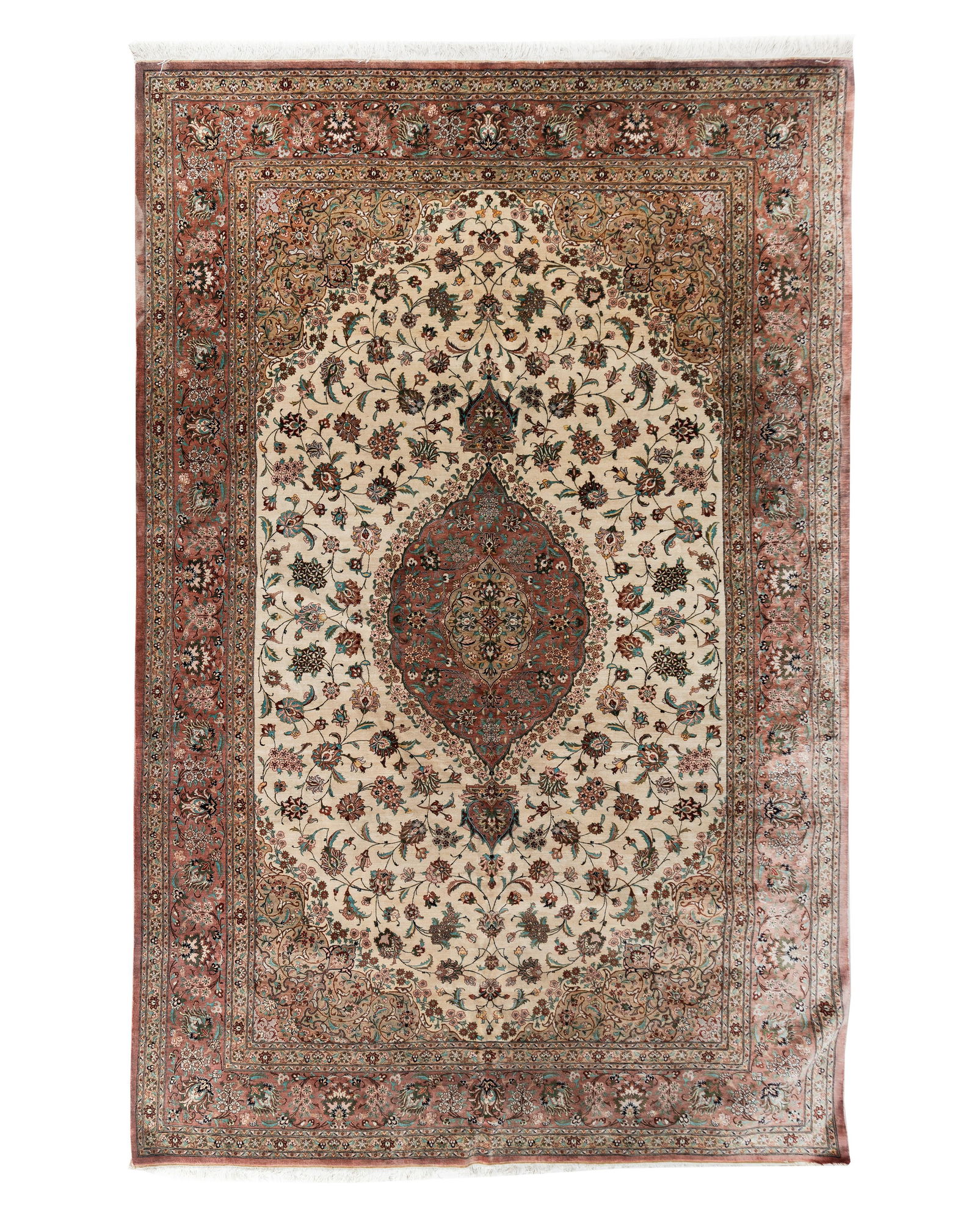 A Qum Silk Rug (1 of 3)