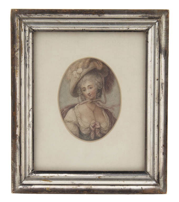 Francesco Bartolozzi, (Italian, 1727-1815), Portra: Francesco Bartolozzi (Italian, 1727-1815) Portrait of a Lady etching 4 x 3 inches.