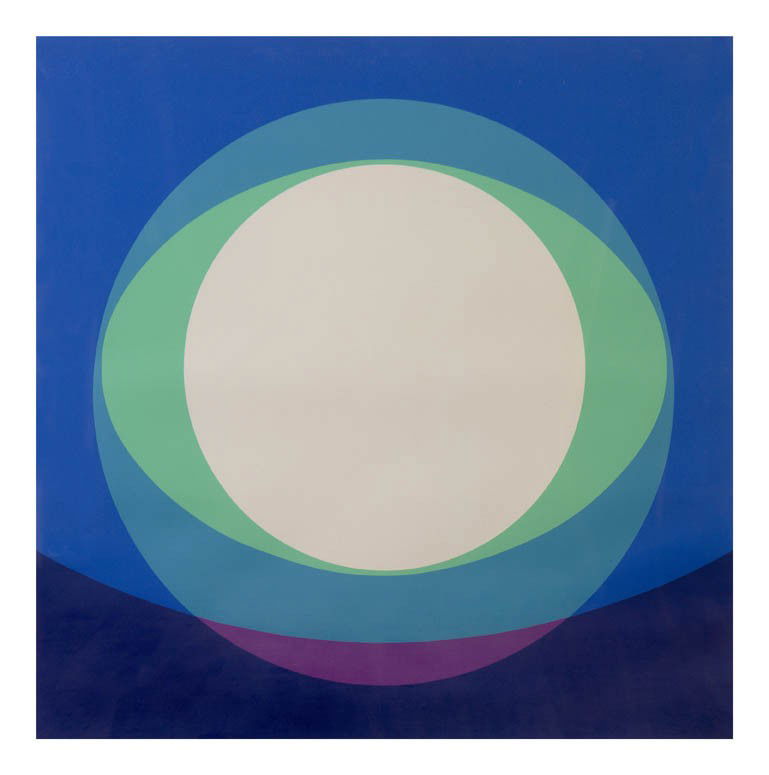 Herbert Bayer, (Austrian, 1900-1985), Aging Star,: Herbert Bayer (Austrian, 1900-1985) Aging Star, 1968 silkscreen edition 5/70, signed Bayer and dated (lower right) 35 1/2 x 35 1/4 inches. Provenance: Marlborough Graphics, New