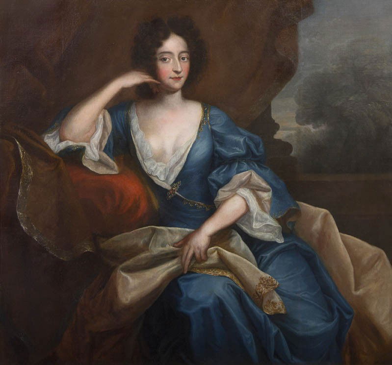 British School, (18th/19th century), Portrait of a: British School (18th/19th century) Portrait of a Lady oil on canvas 48 x 50 1/2 inches.