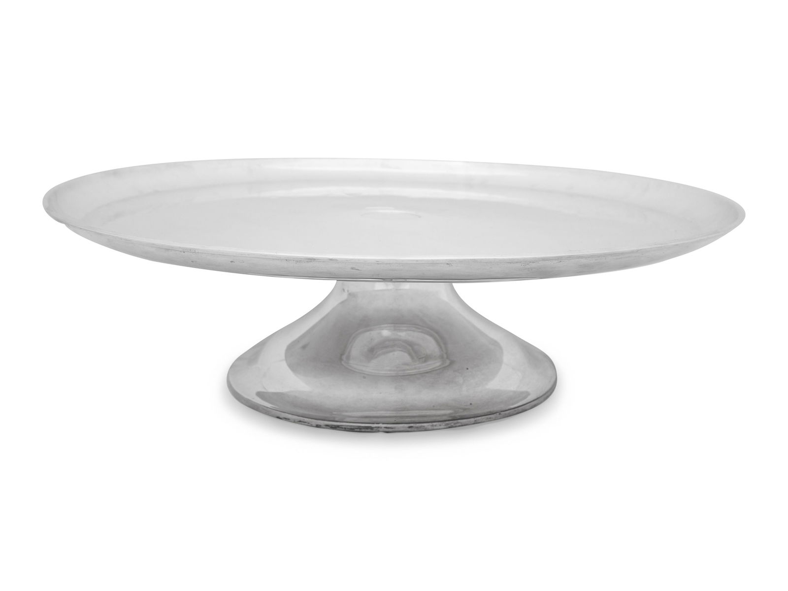 A Mexican Silver Lazy Susan Platter (1 of 4)