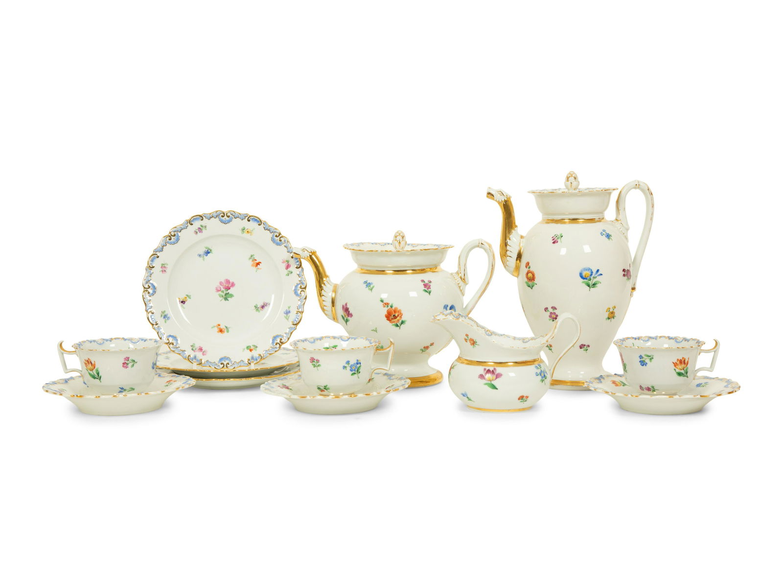 A Meissen Porcelain Dessert Service (1 of 7)