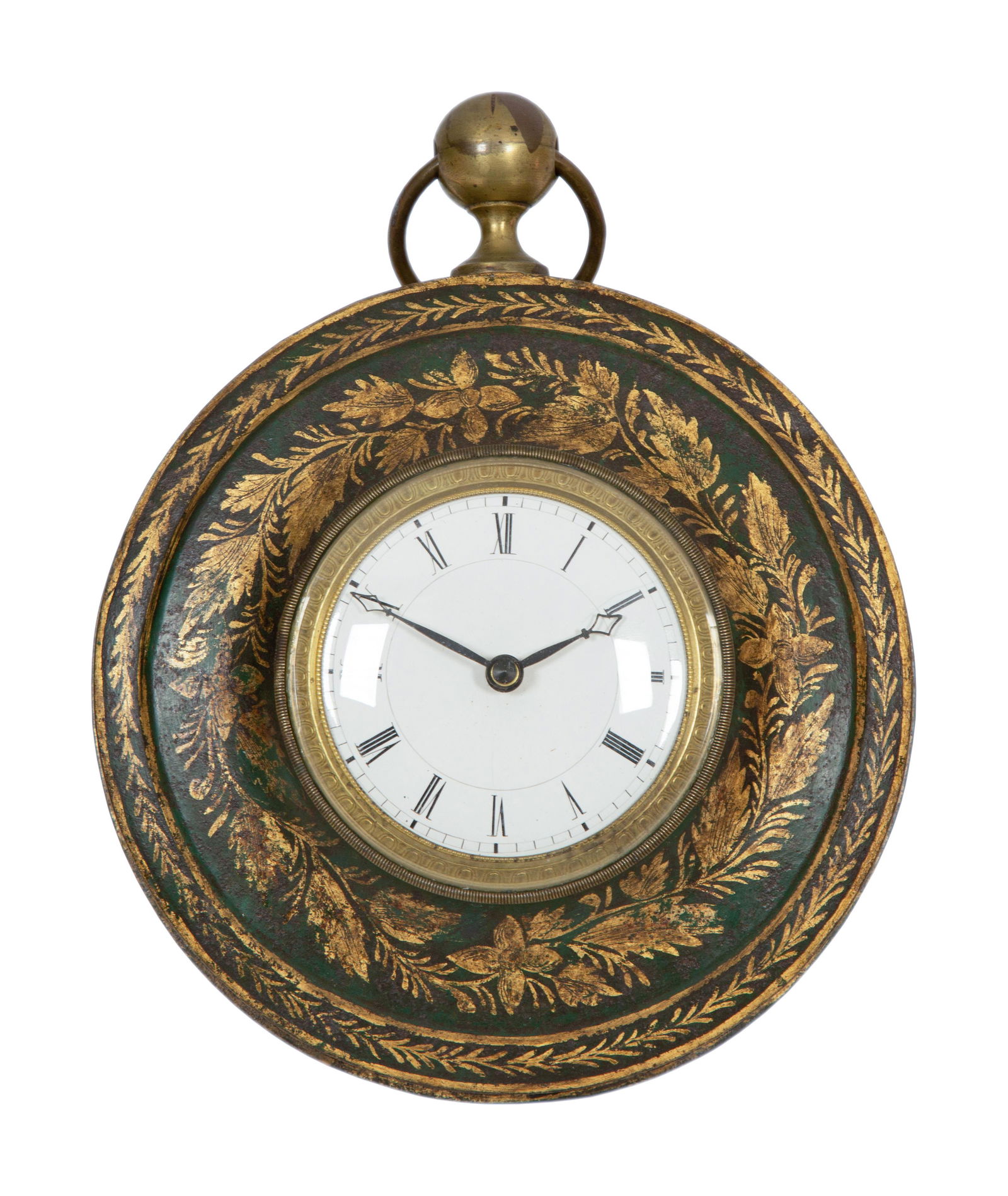 A French Ta¥le Peinte Wall Clock (1 of 3)