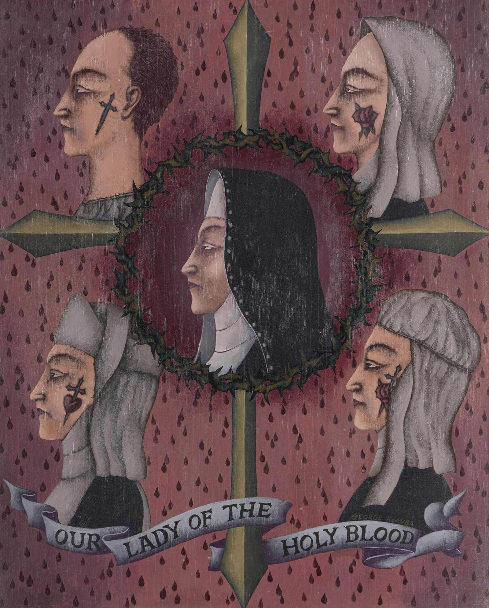 George Klauba (American, b. 1938) Our Lady of the Holy Blood (1 of 5)