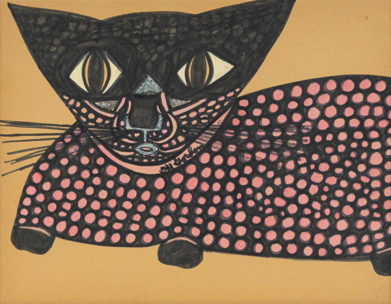 Ted Gordon (American, b. 1924) Cat (1 of 5)