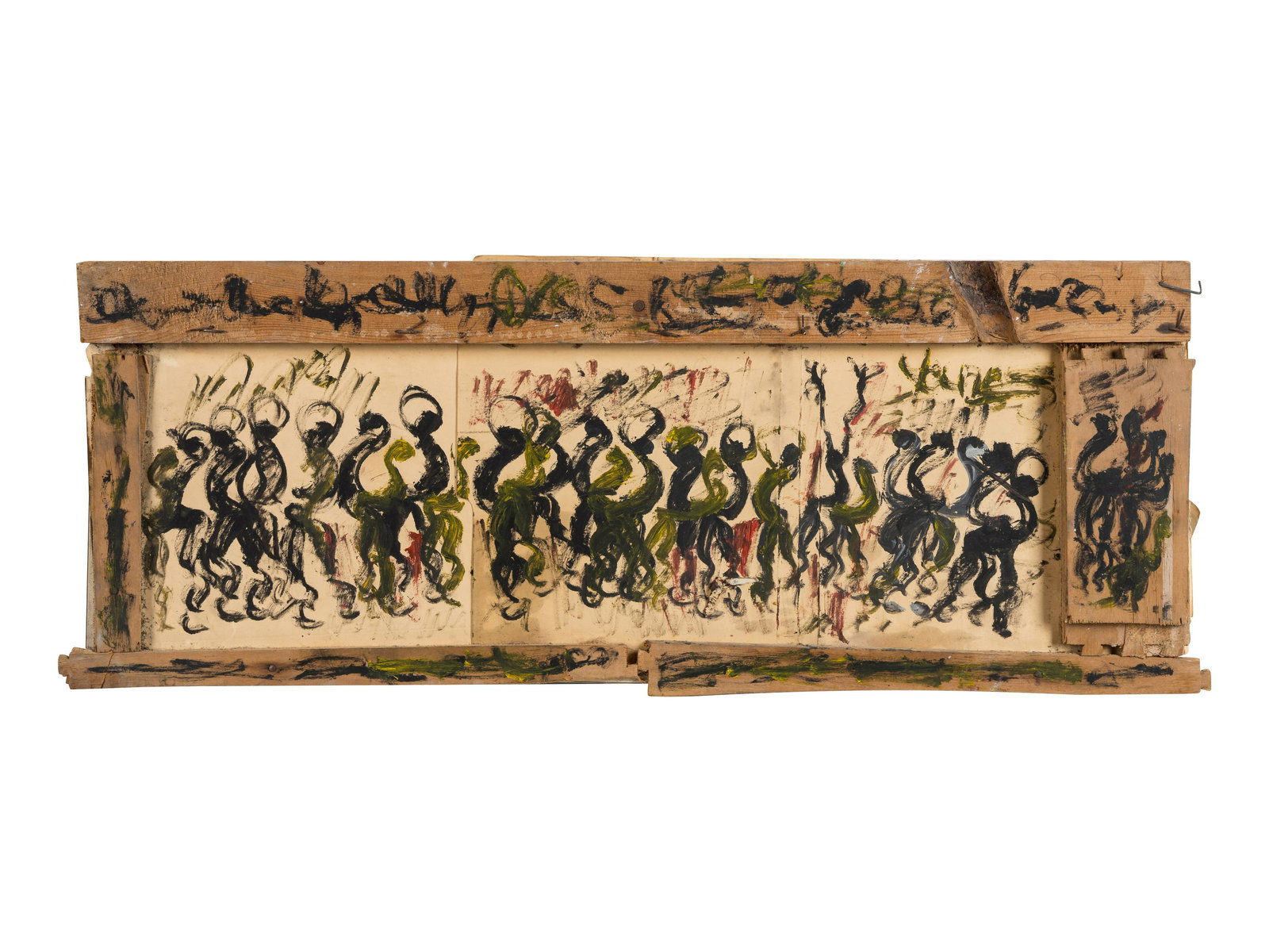 Purvis Young (American, 1943-2010) Untitled (Figures) (1 of 4)