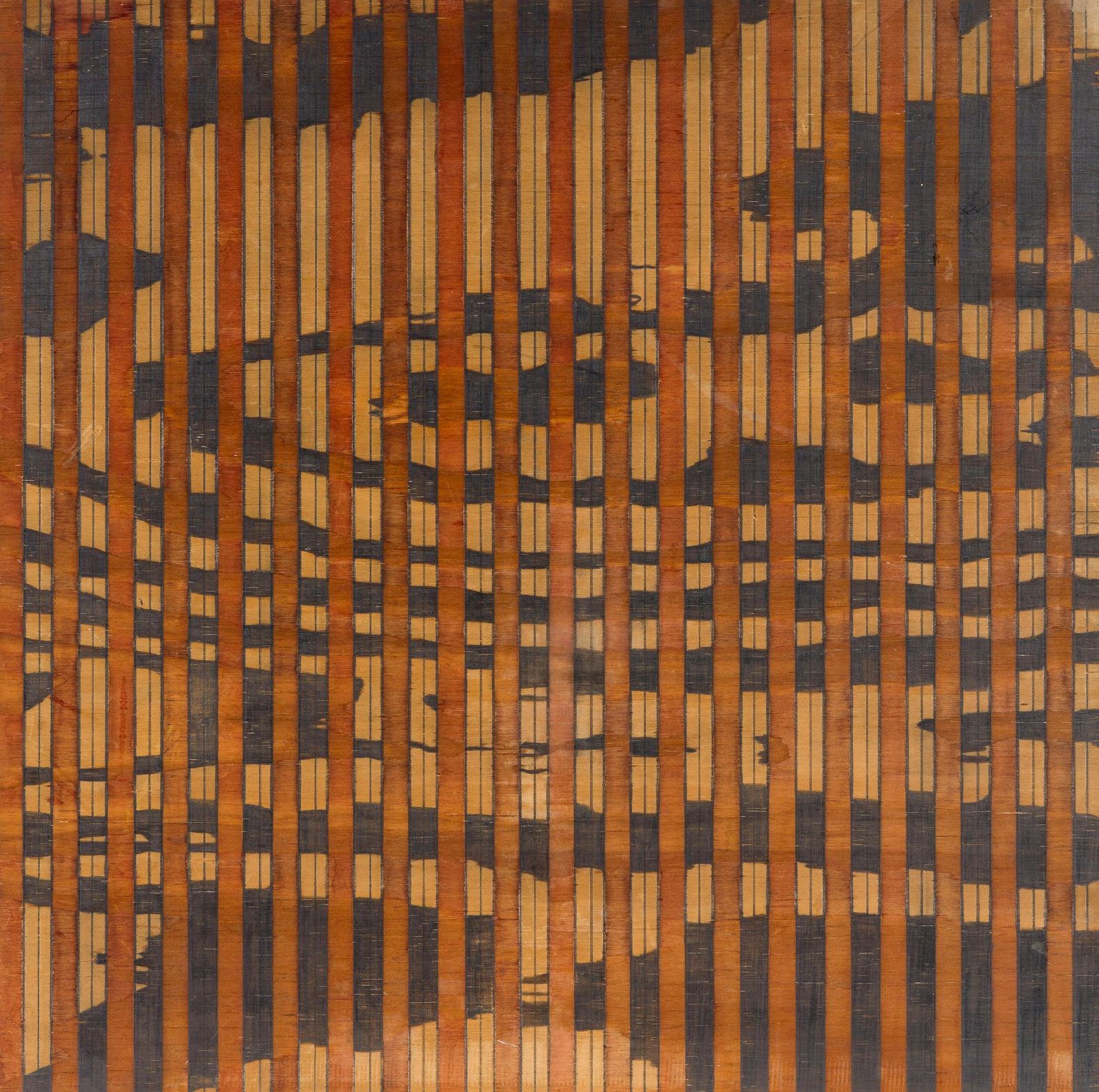 Artist Unknown (20th/21st century) Untitled (Clouds and Bars) (1 of 4)