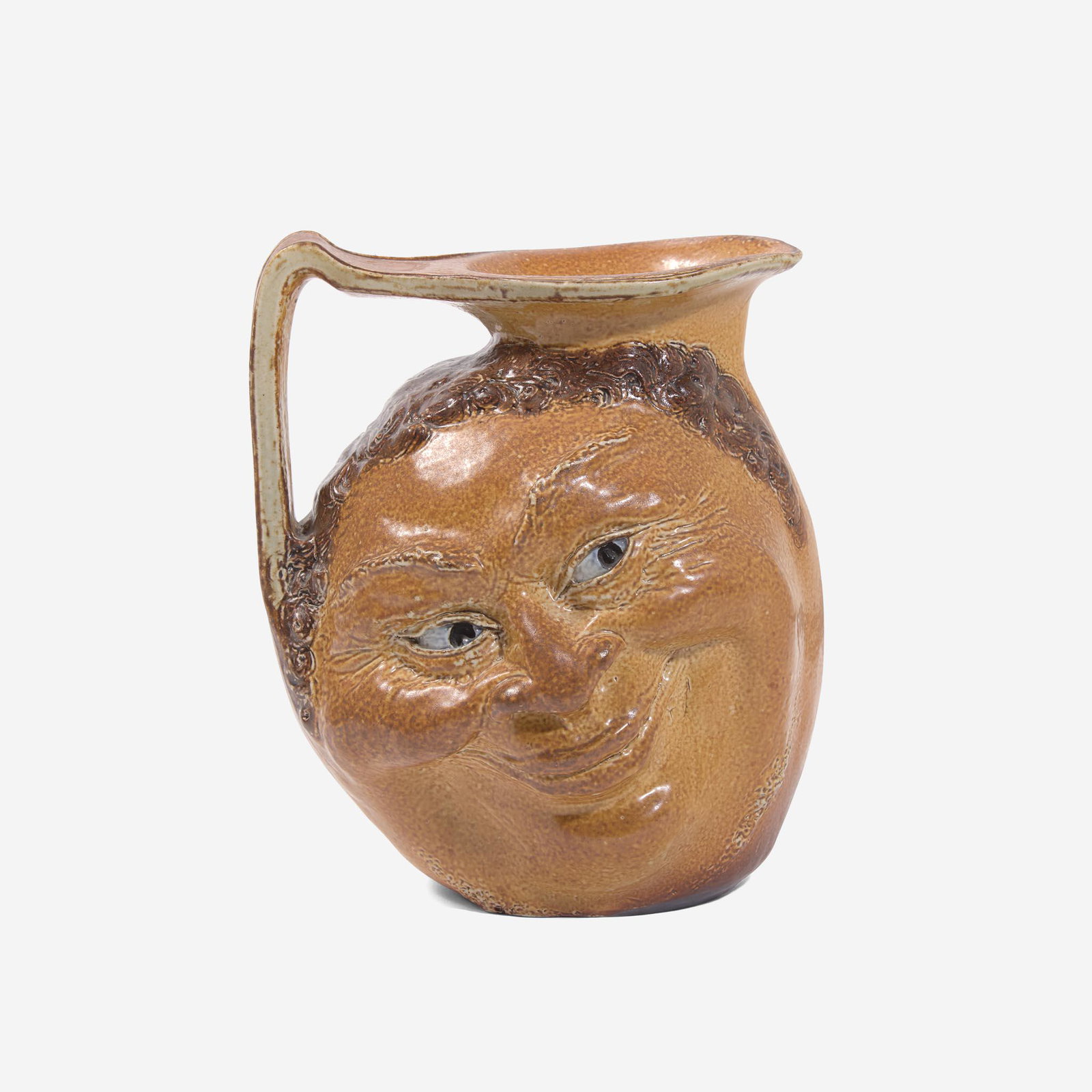 Martin Brothers (English, active 1873-1914) Double-Sided Face Jug, Martin Brothers, UK, 1902 (1 of 4)