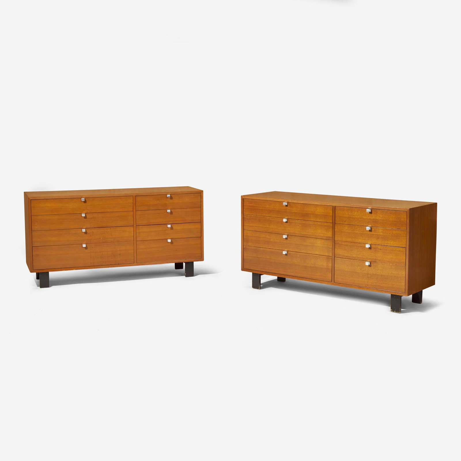 George Nelson (American, 1908-1986) Pair of Chests of Drawers, Herman Miller, USA, circa 1950s (1 of 3)