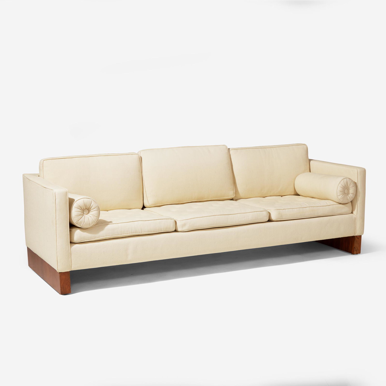 Ludwig Mies van der Rohe (German-American, 1886-1969) Sofa, Knoll International, USA, designed (1 of 3)