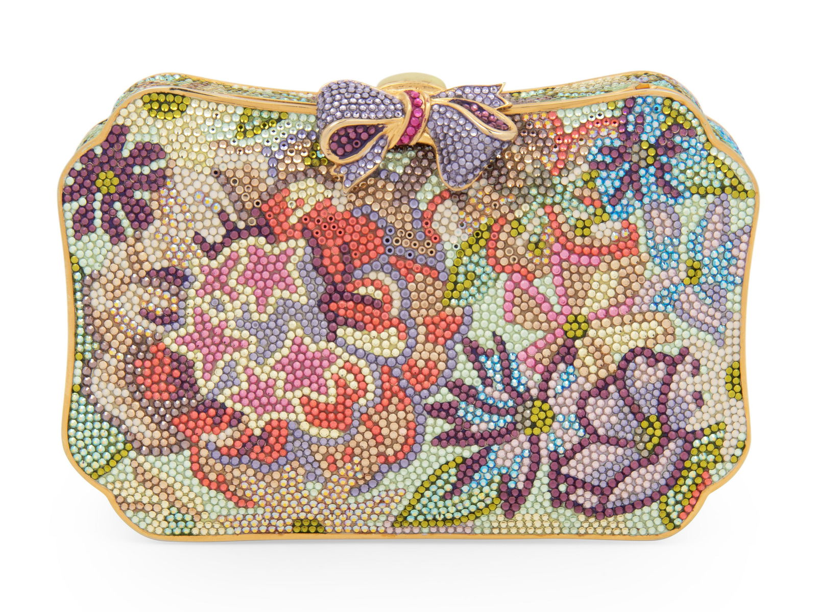 Judith Leiber Floral Minaudière (1 of 6)