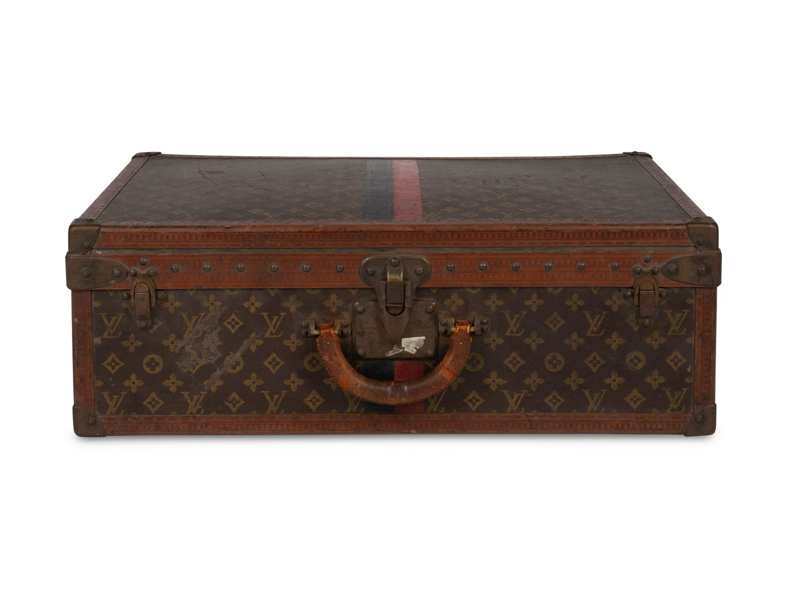 Louis Vuitton Suitcase from the Palmer Family, Early 20th Century (1 of 8)