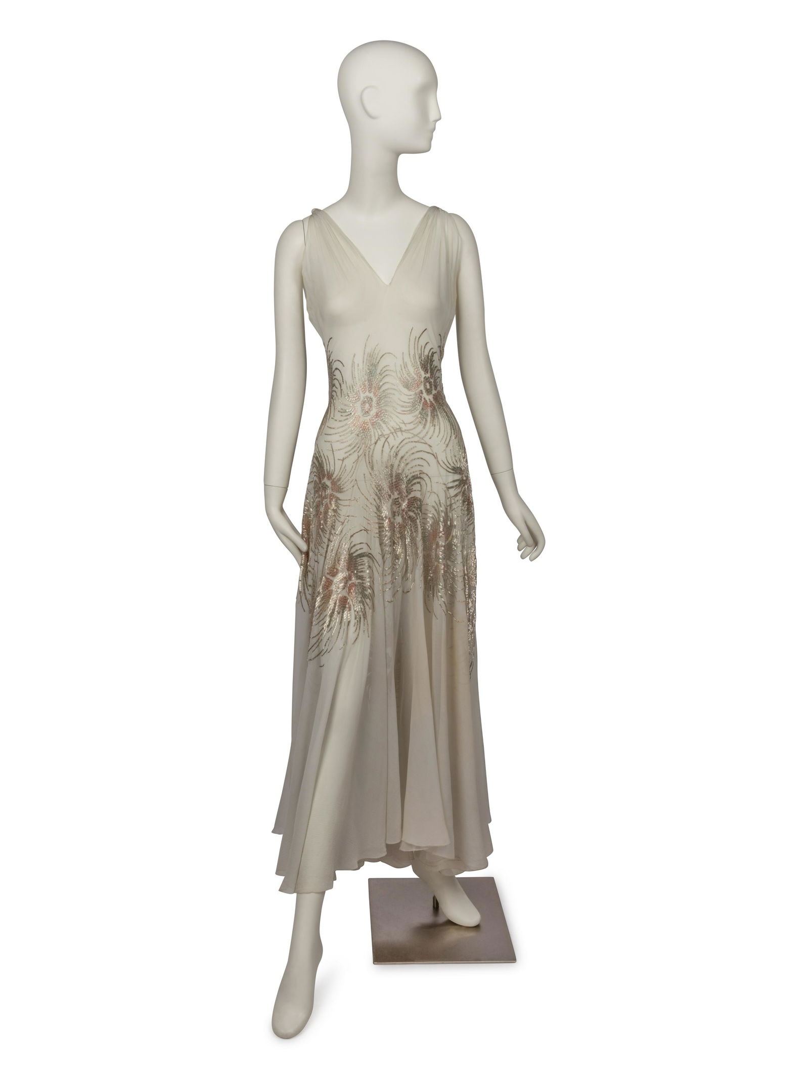 Unlabeled Dress Attributed to Madeleine Vionnet, 1930s (1 of 7)