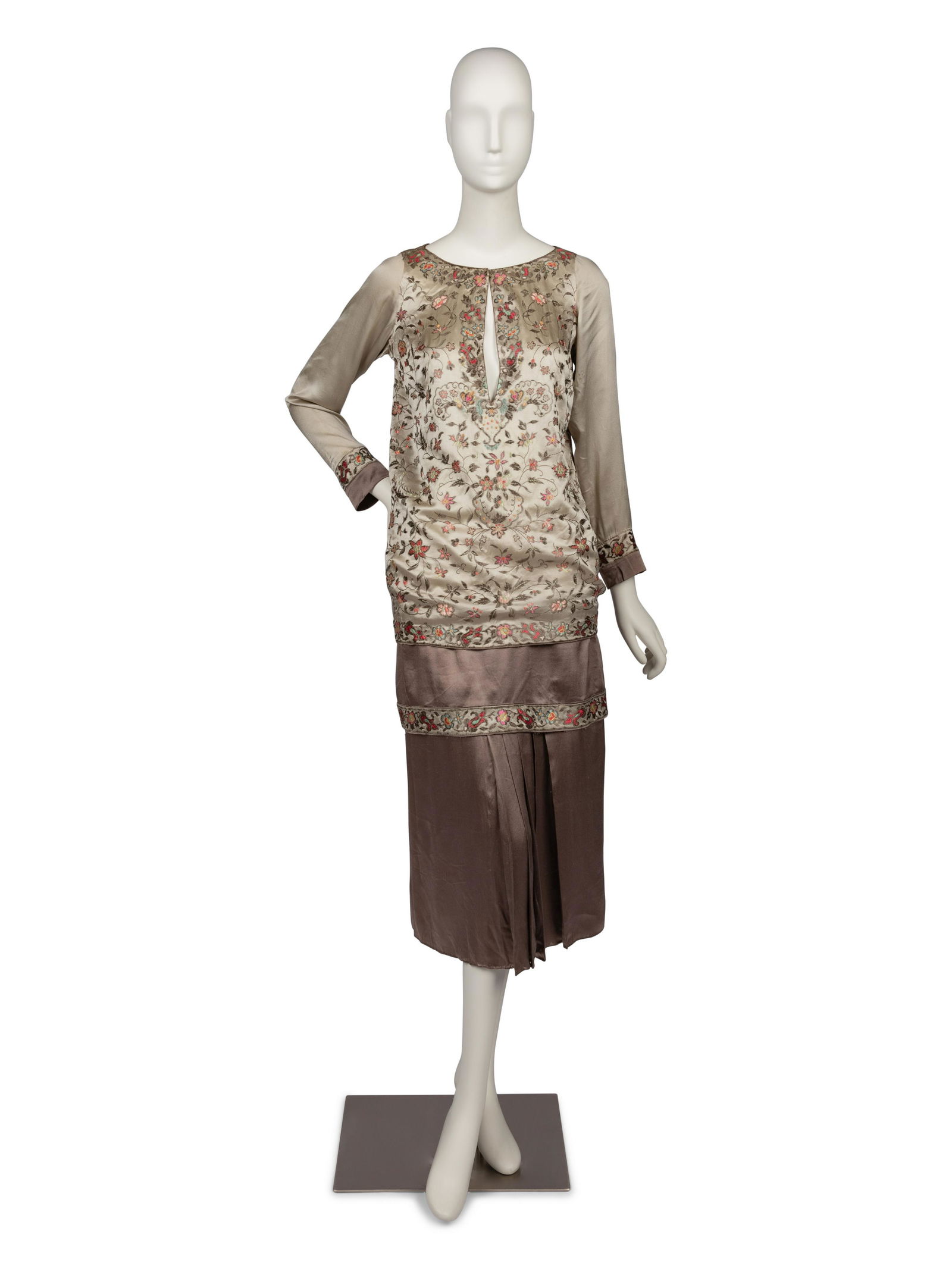 Unlabeled Top and Skirt, Attributed to Callot Soeurs, 1920s (1 of 4)