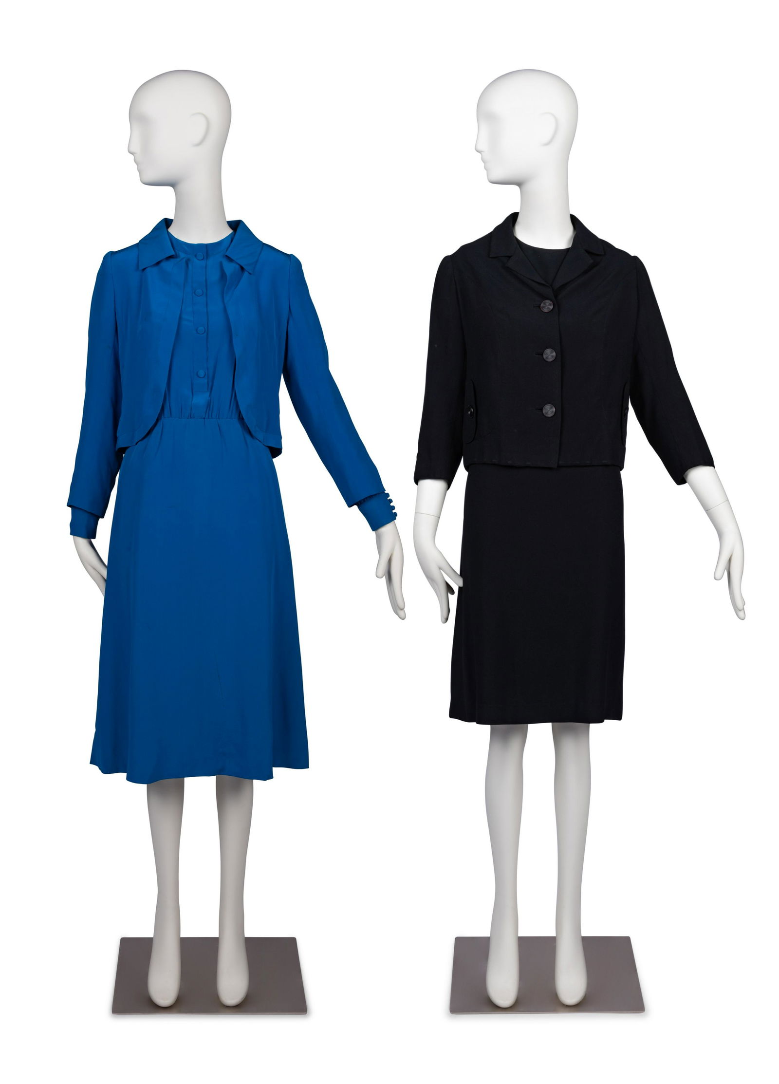 Two Designer Ensembles: One Molyneux, One Hardy Amies, 1960-70s (1 of 5)