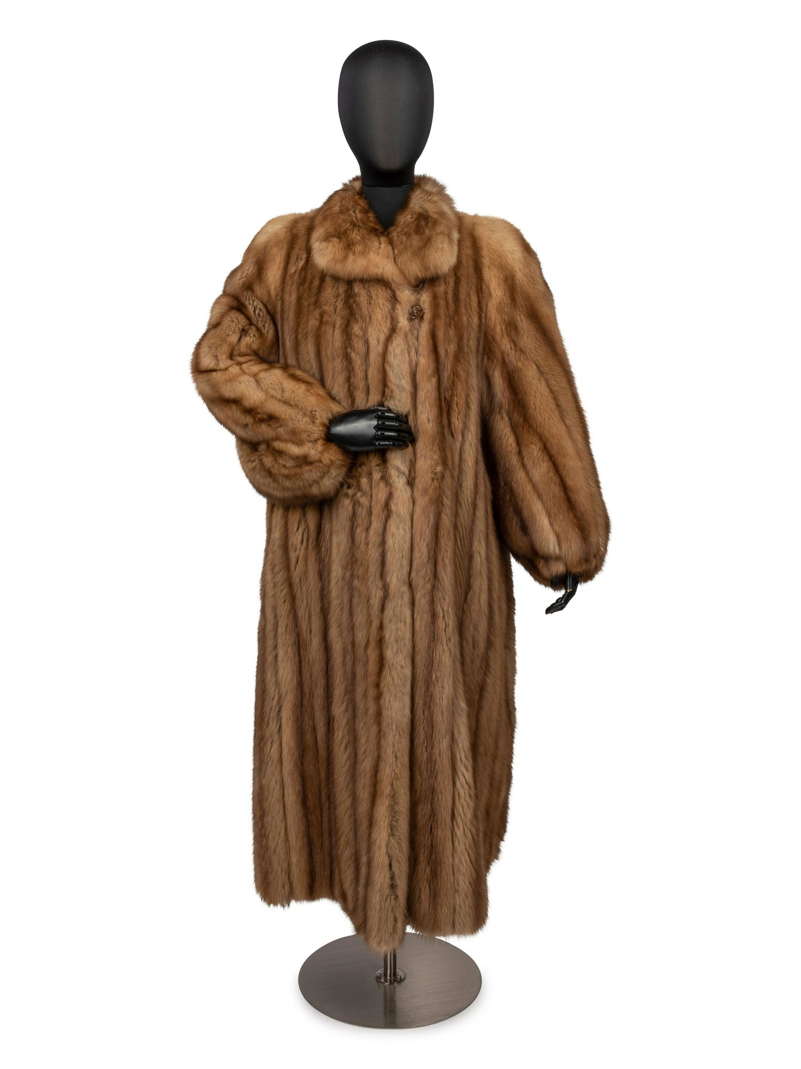 Golden Sable Fur Coat, 1990-2000s (1 of 4)