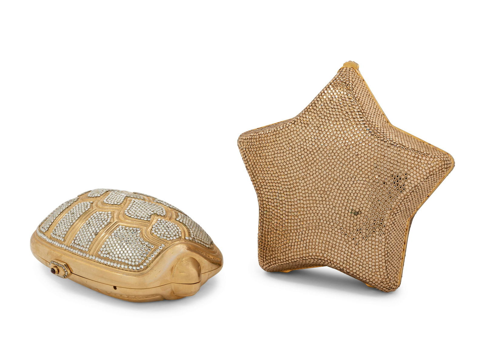 Two Judith Leiber Minaudieres: Turtle and Star (1 of 7)