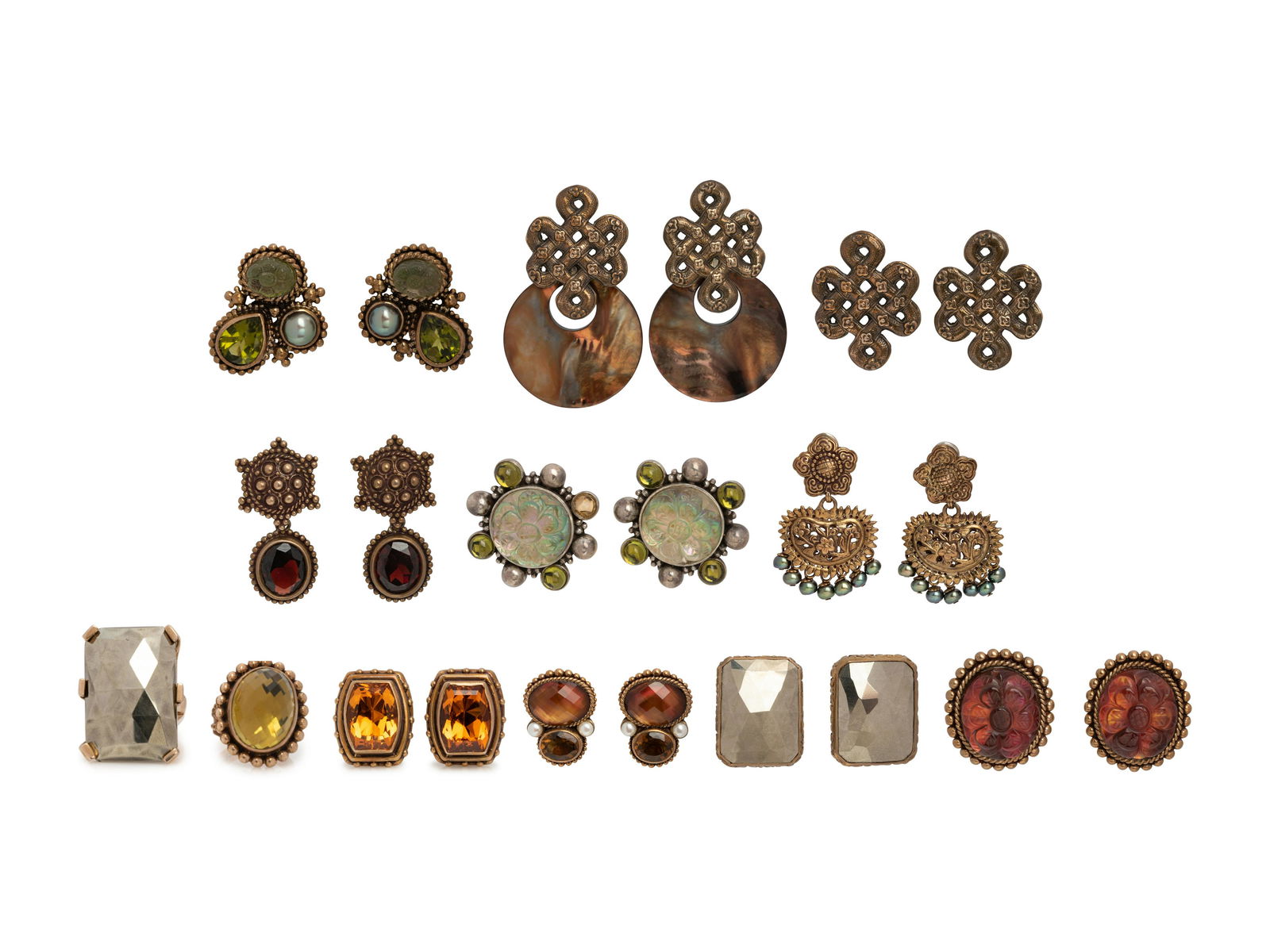 Stephen Dweck Ten Ear Clips and Two Rings (1 of 3)