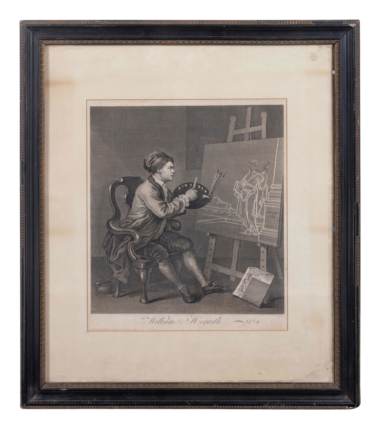 Three Engravings After William Hogarth (English, 1687-1764) and Two Other English Engravings (1 of 10)