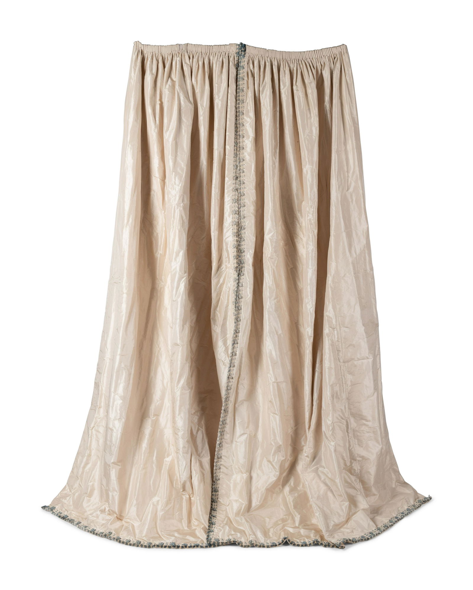 A Set of Six Silk Drapery Panels (1 of 3)