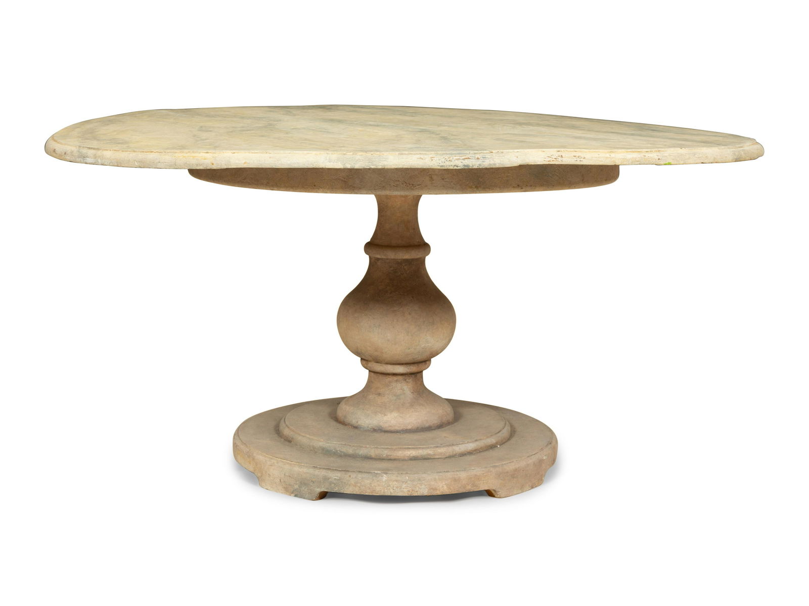 An Italian Faux Marble-Painted Center Table (1 of 5)