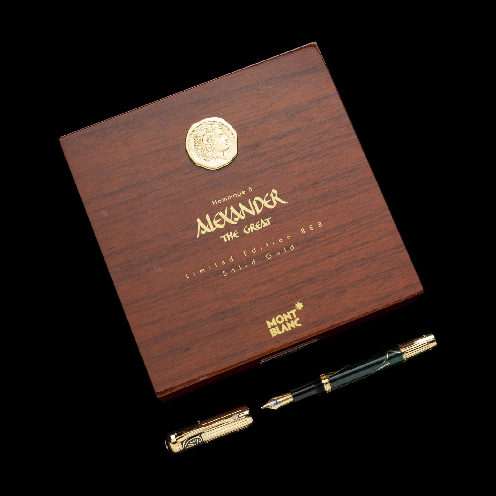 A Montblanc Alexander the Great: 888 Limited Edition Fountain Pen (1 of 2)