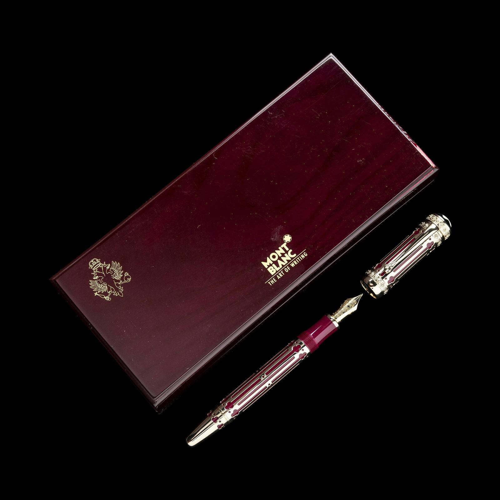 A Montblanc Catherine II the Great Limited Edition Fountain Pen (1 of 2)