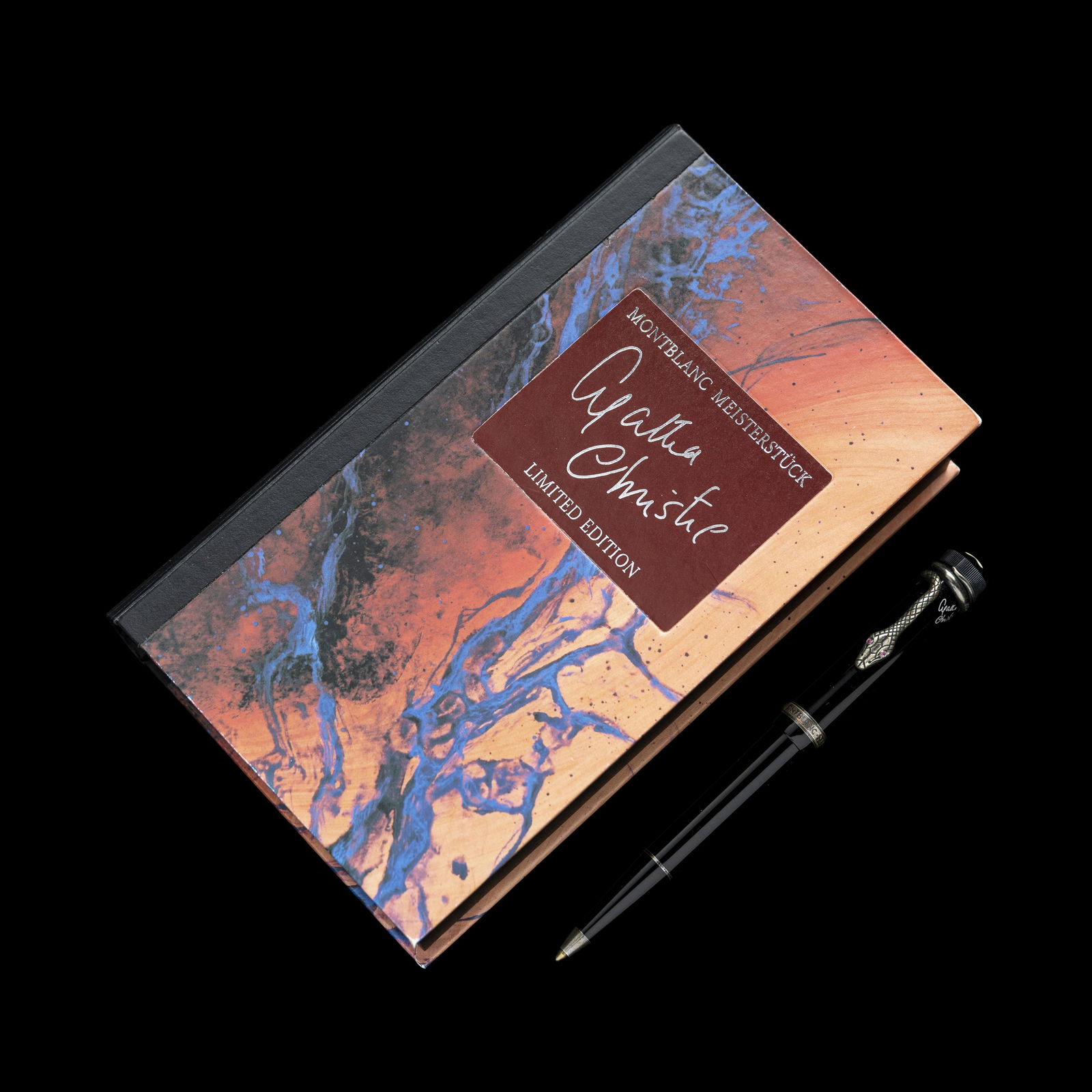 A Montblanc Agatha Christie Limited Edition Ballpoint Pen (1 of 2)