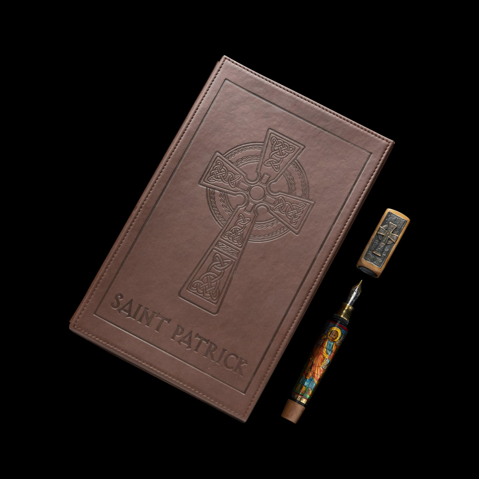 A Krone St. Patrick-Magnum Limited Edition Fountain Pen (1 of 3)