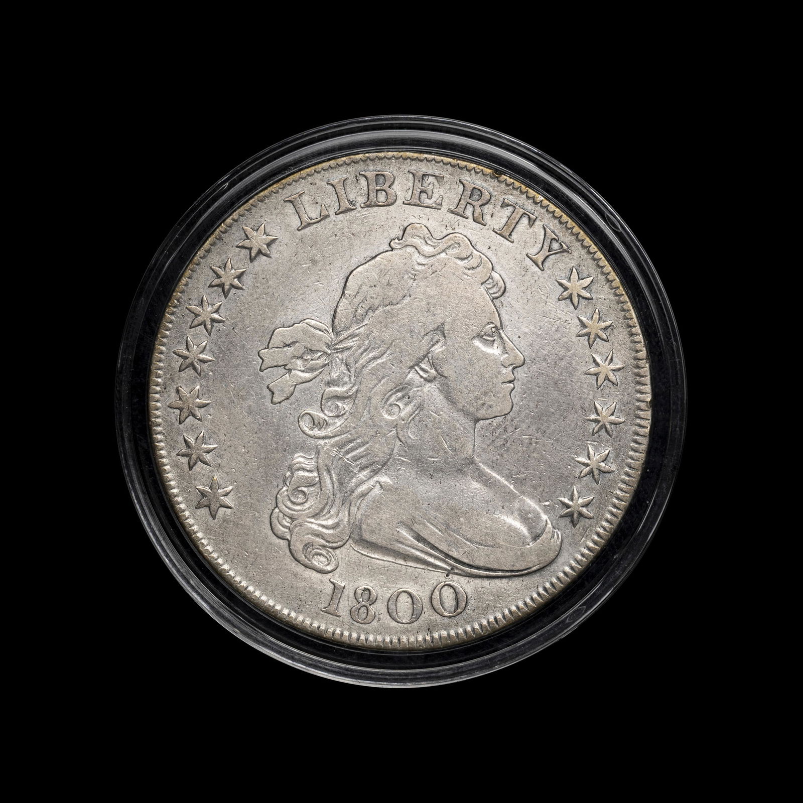 An 1800 Draped Bust $1 Coin (1 of 3)