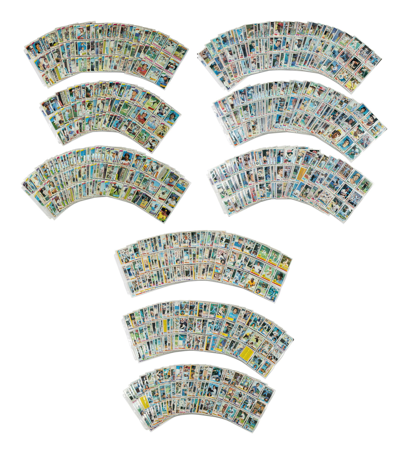 A Group of 1980, 1982 and 1983 Complete Sets of Topps Baseball Cards, (1 of 15)