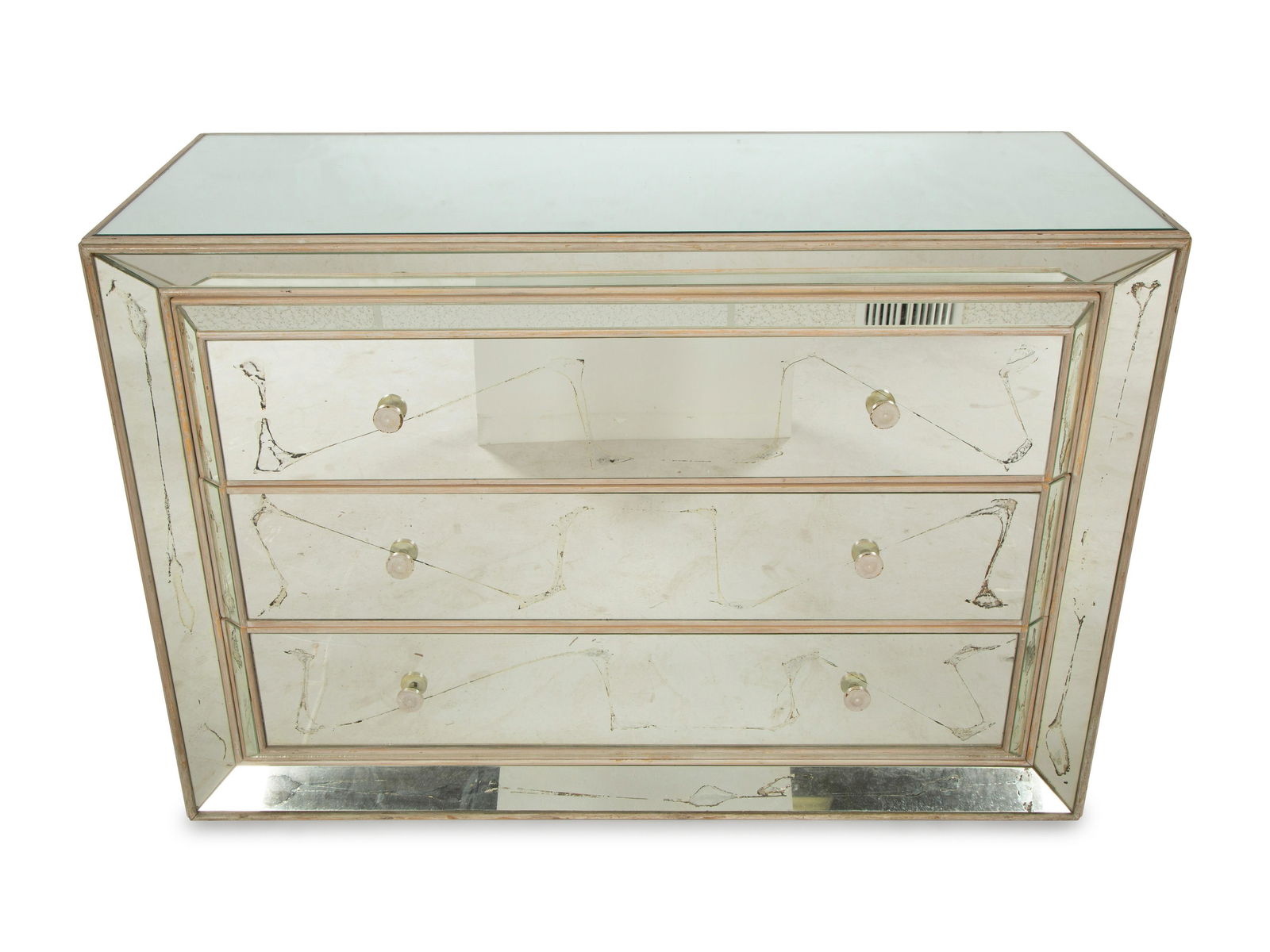 A Modernist Mirrored Commode, Possibly by Nancy Corzine (1 of 3)
