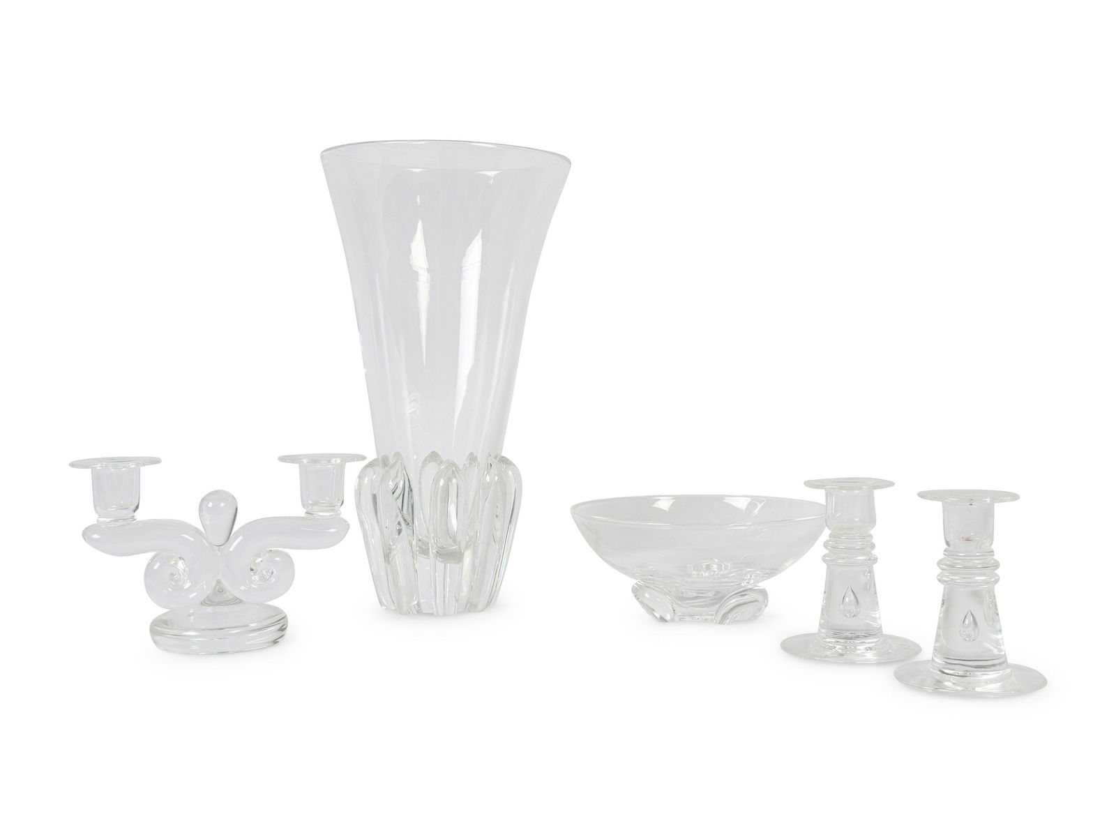 A Group of Steuben Glass Articles (1 of 4)