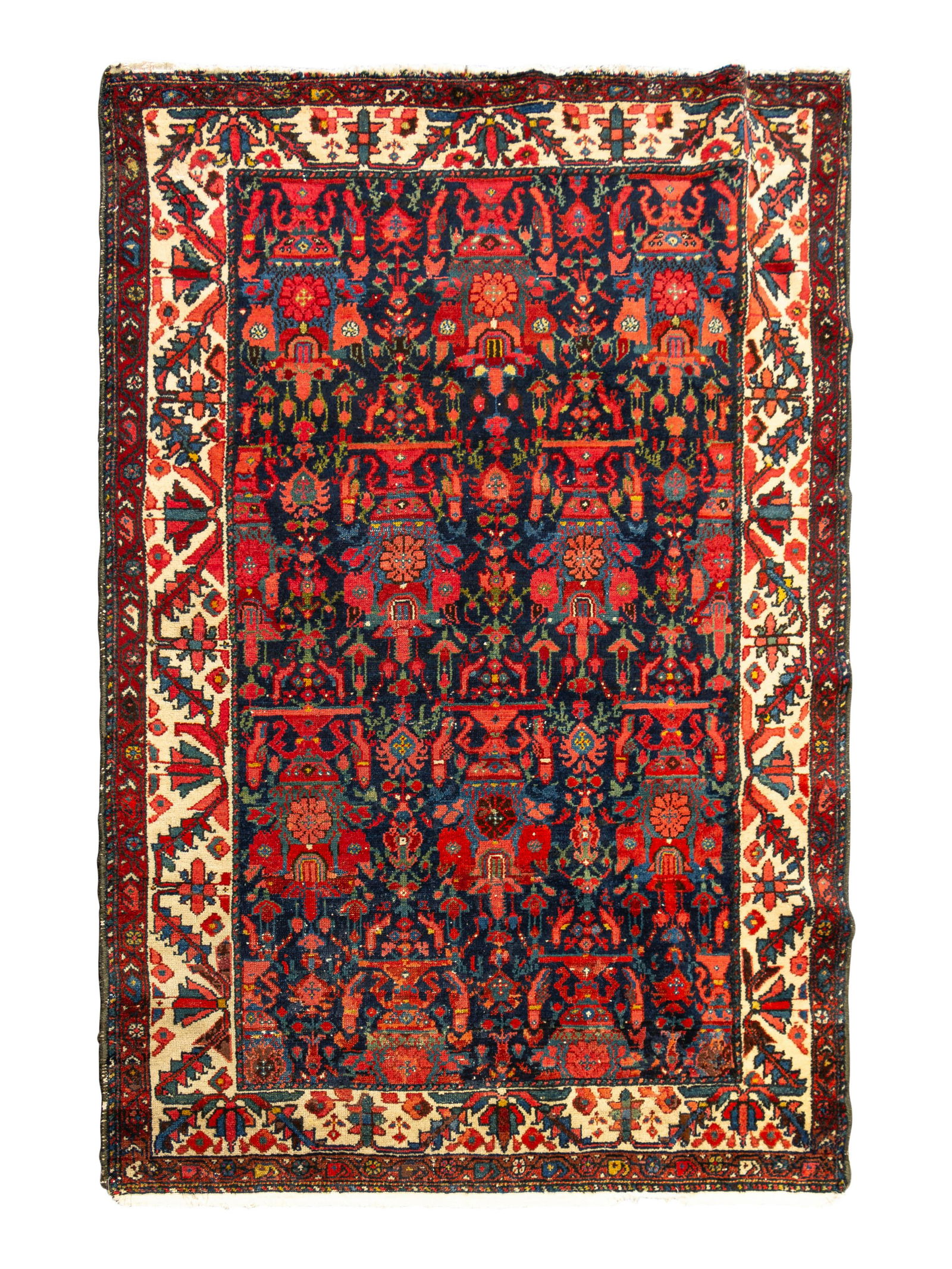 A Hamadan Wool Rug (1 of 4)