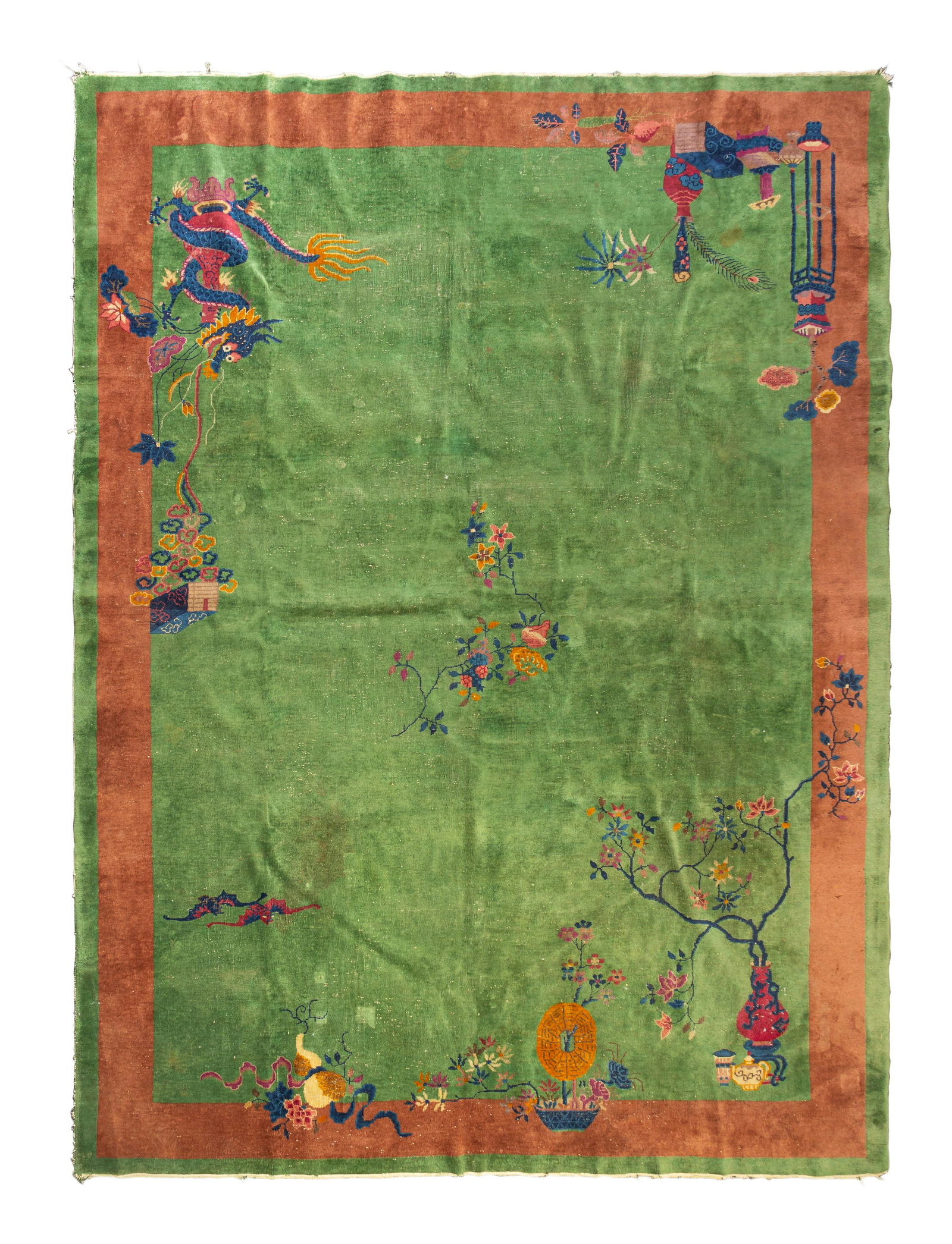 A Chinese Wool Rug (1 of 4)