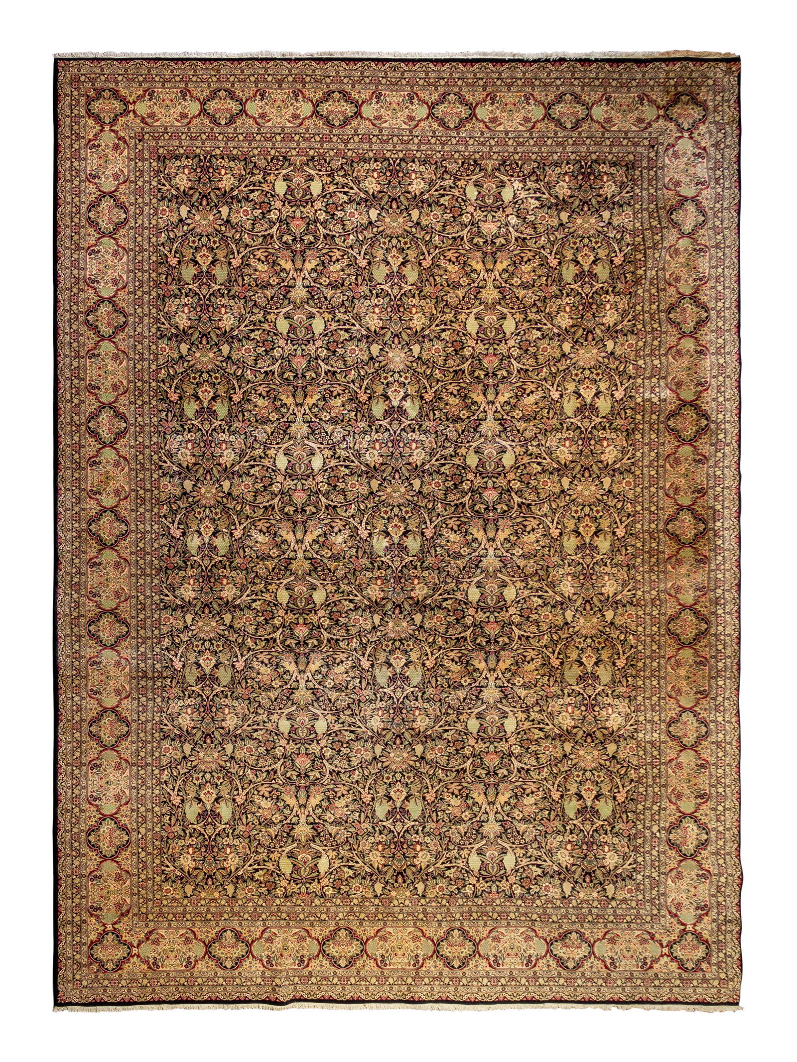 A Kashmir Wool Rug Mar 08, 2023 Hindman in IL