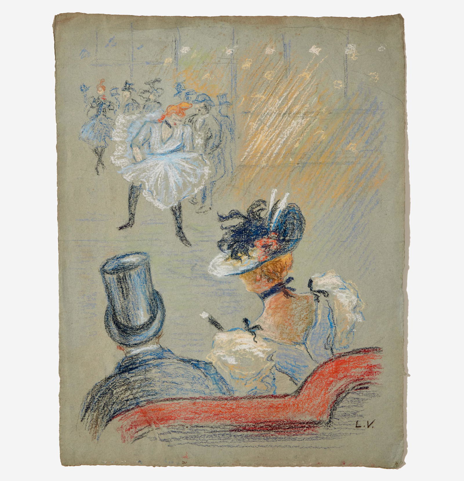 Louis Valtat (French, 1869-1952) Danseurs à la Belle Époque (1 of 2)