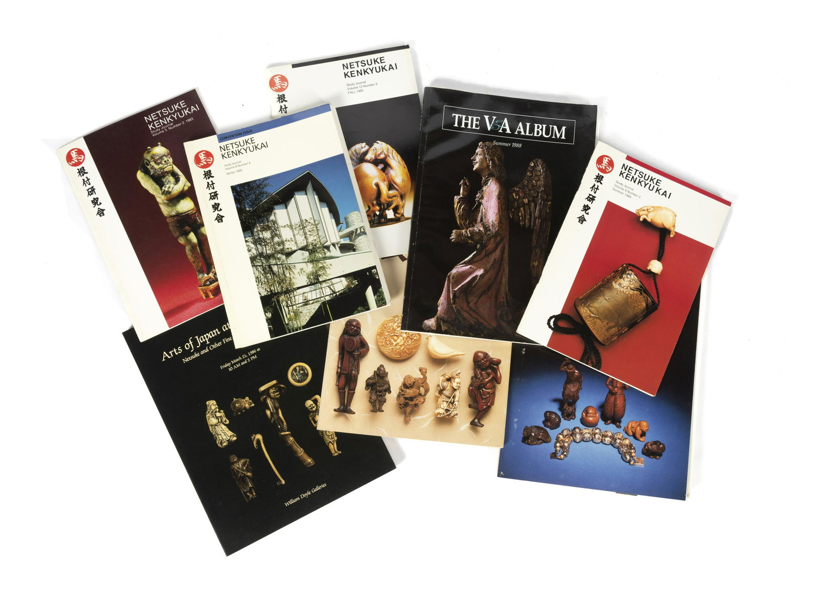 A Group of Japanese Netsuke Journals (1 of 2)