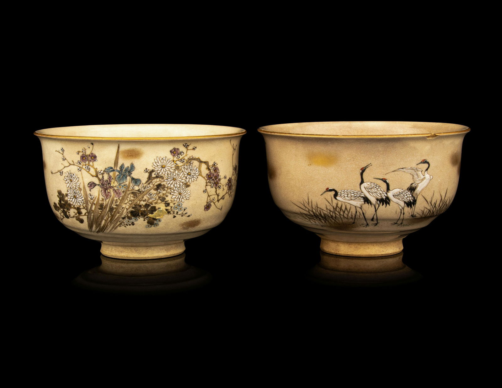 Two Japanese Satsuma Bowls (1 of 4)