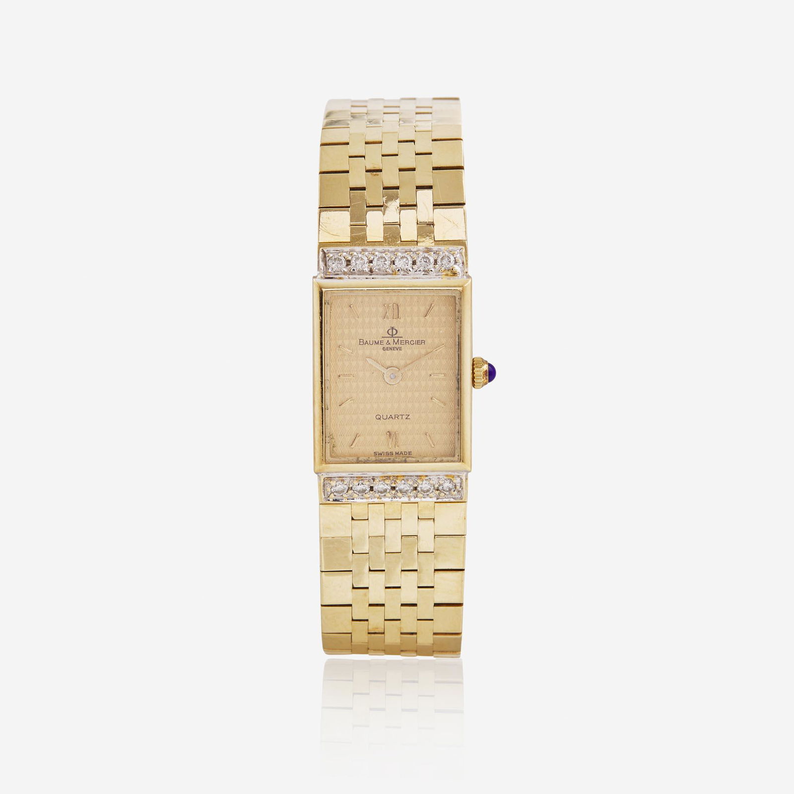 A Baume & Mercier 14K Yellow Gold and Diamond Watch (1 of 3)
