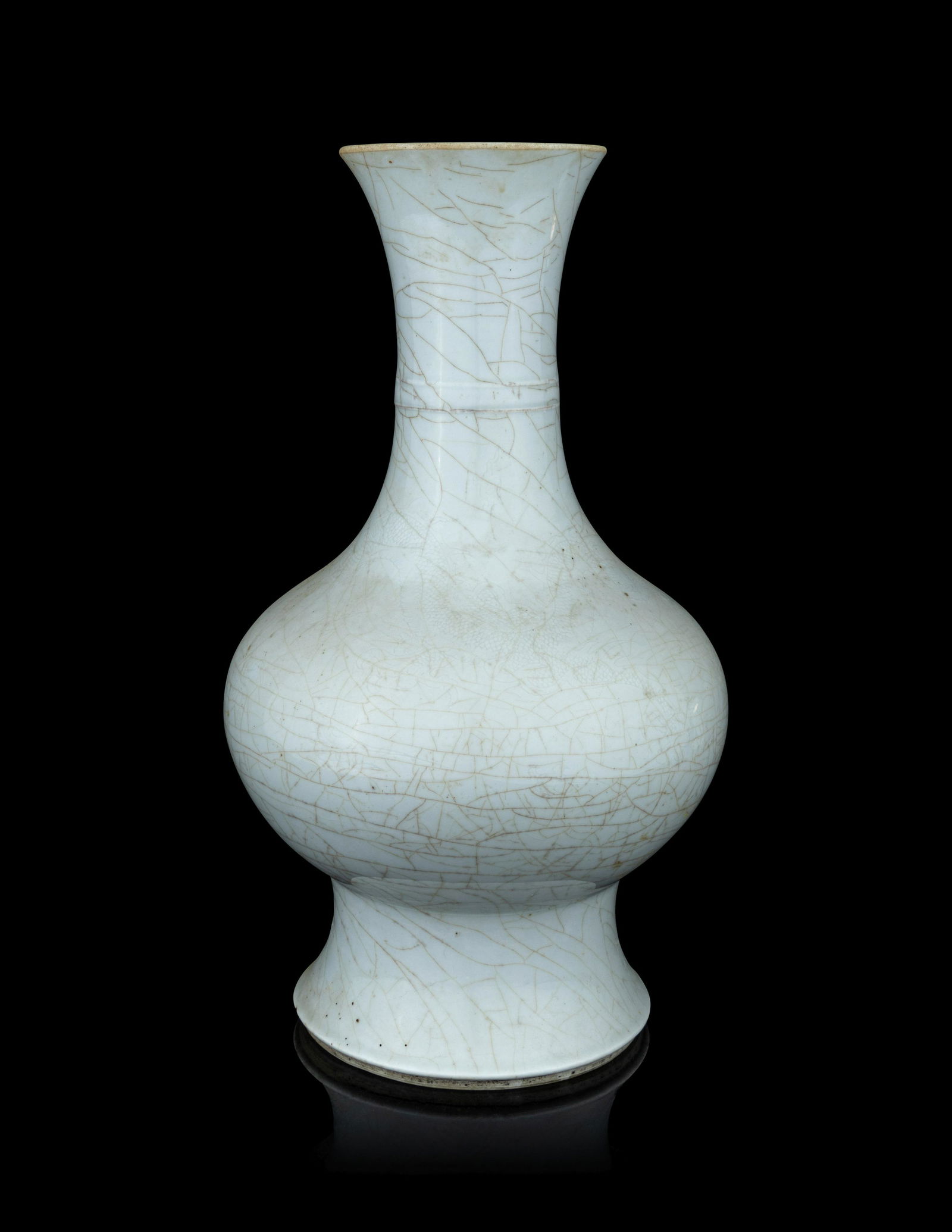 An Incised Pale Celadon Glazed Porcelain 'Dragon' Vase (1 of 7)
